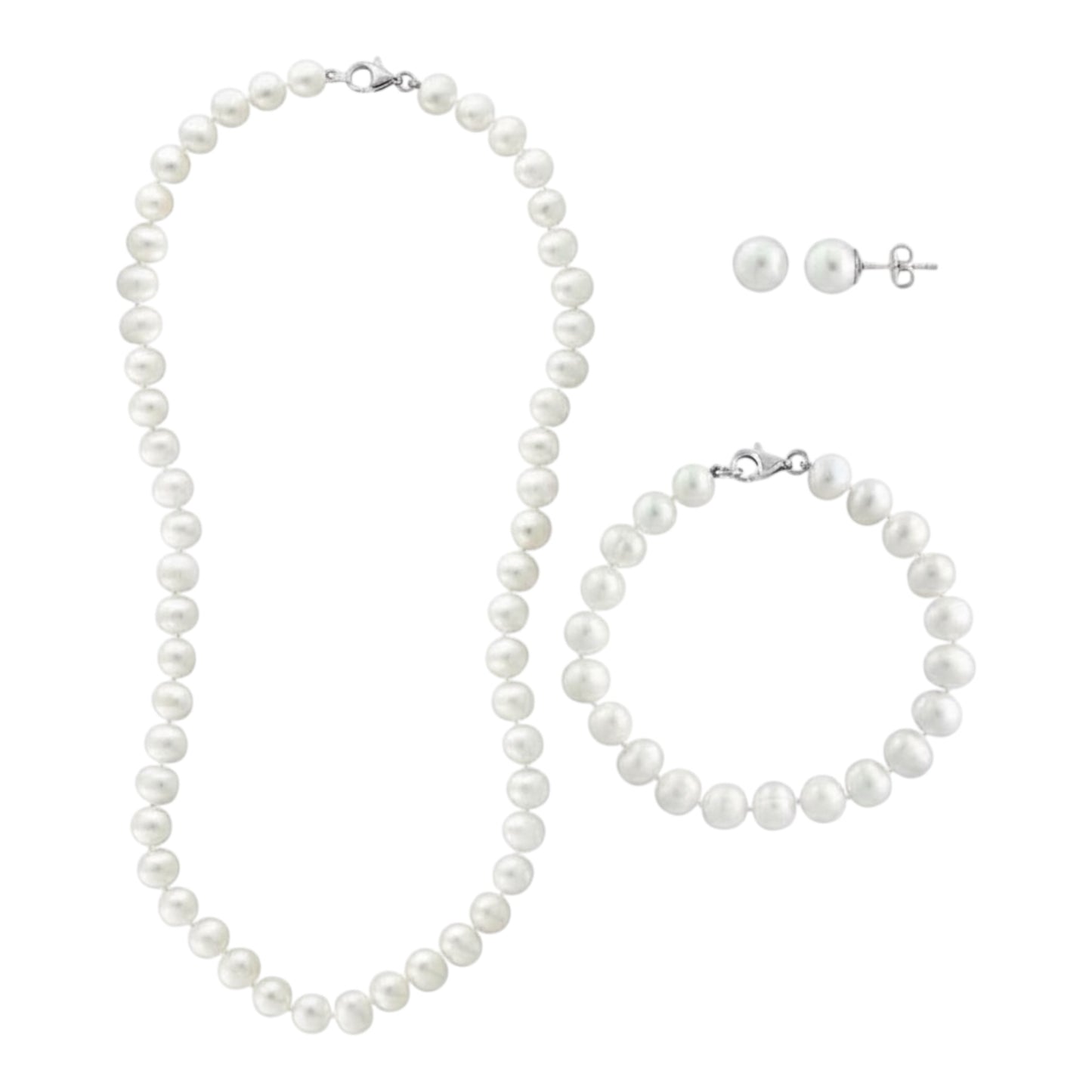 3 Piece Pearl Set New with Tags
