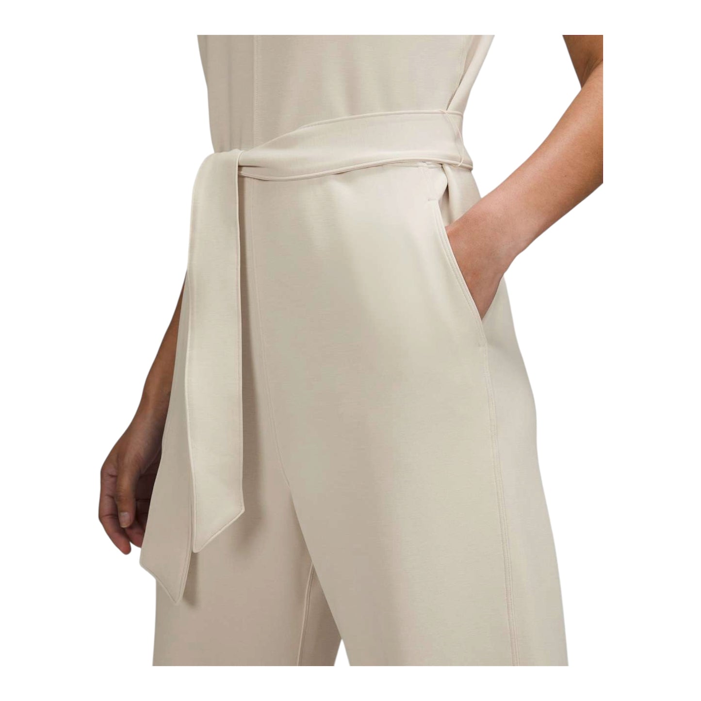 Ease it All V-Neck Jumpsuit size 4