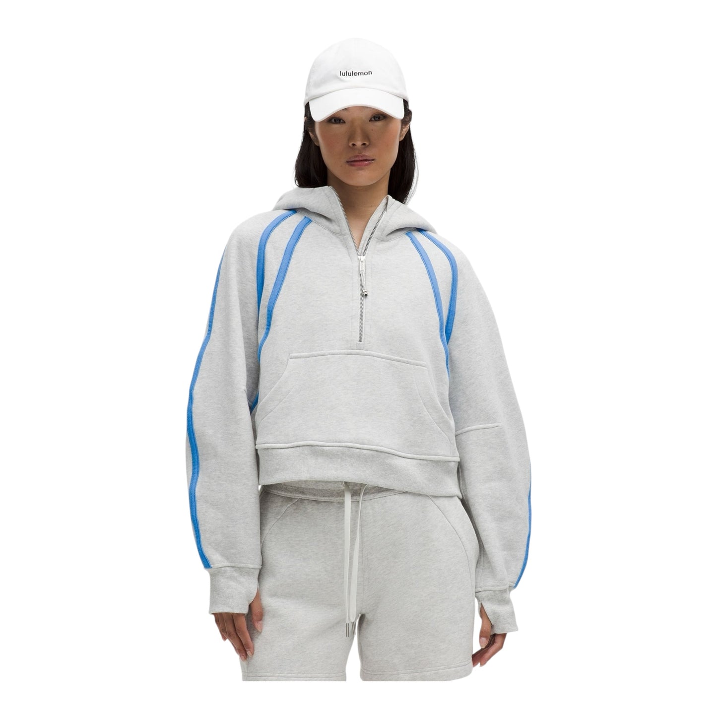 Scuba Oversized Half-Zip Hoodie
Trim size Medium