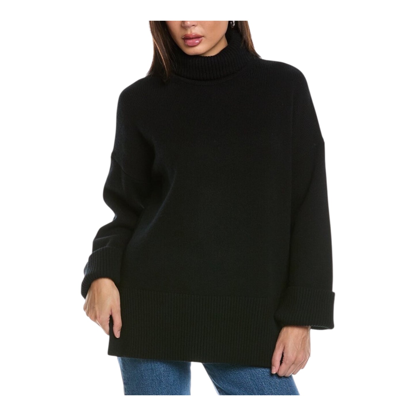 Copal Cashmere-Blend Turtleneck Sweater size Medium