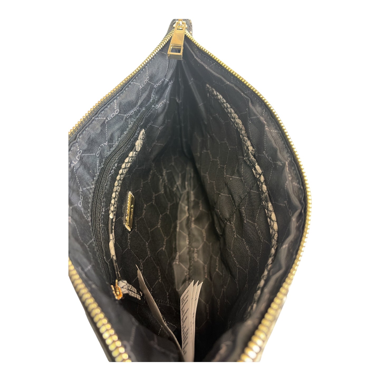 Snake Print Clutch