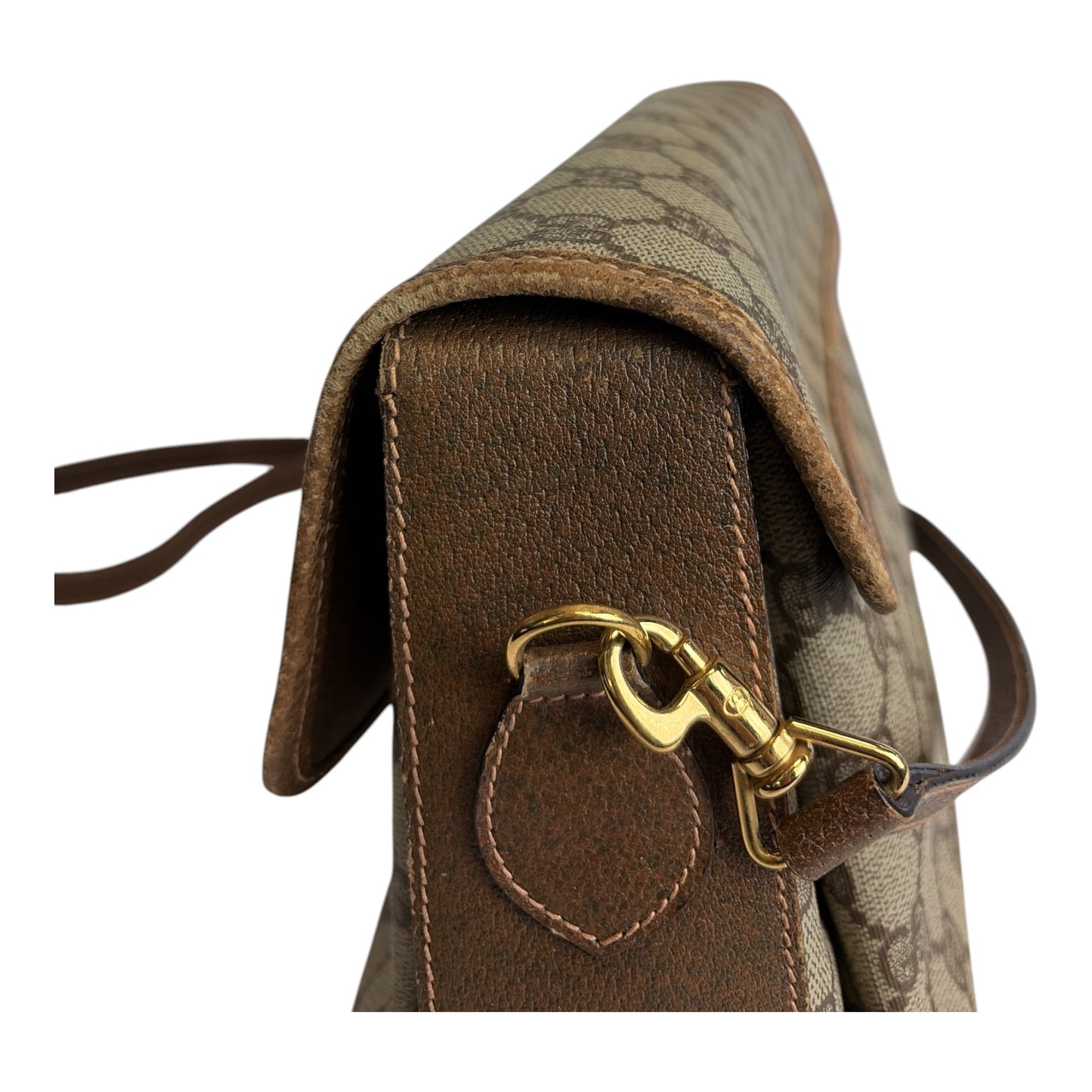 Vintage Coated Canvas Crossbody