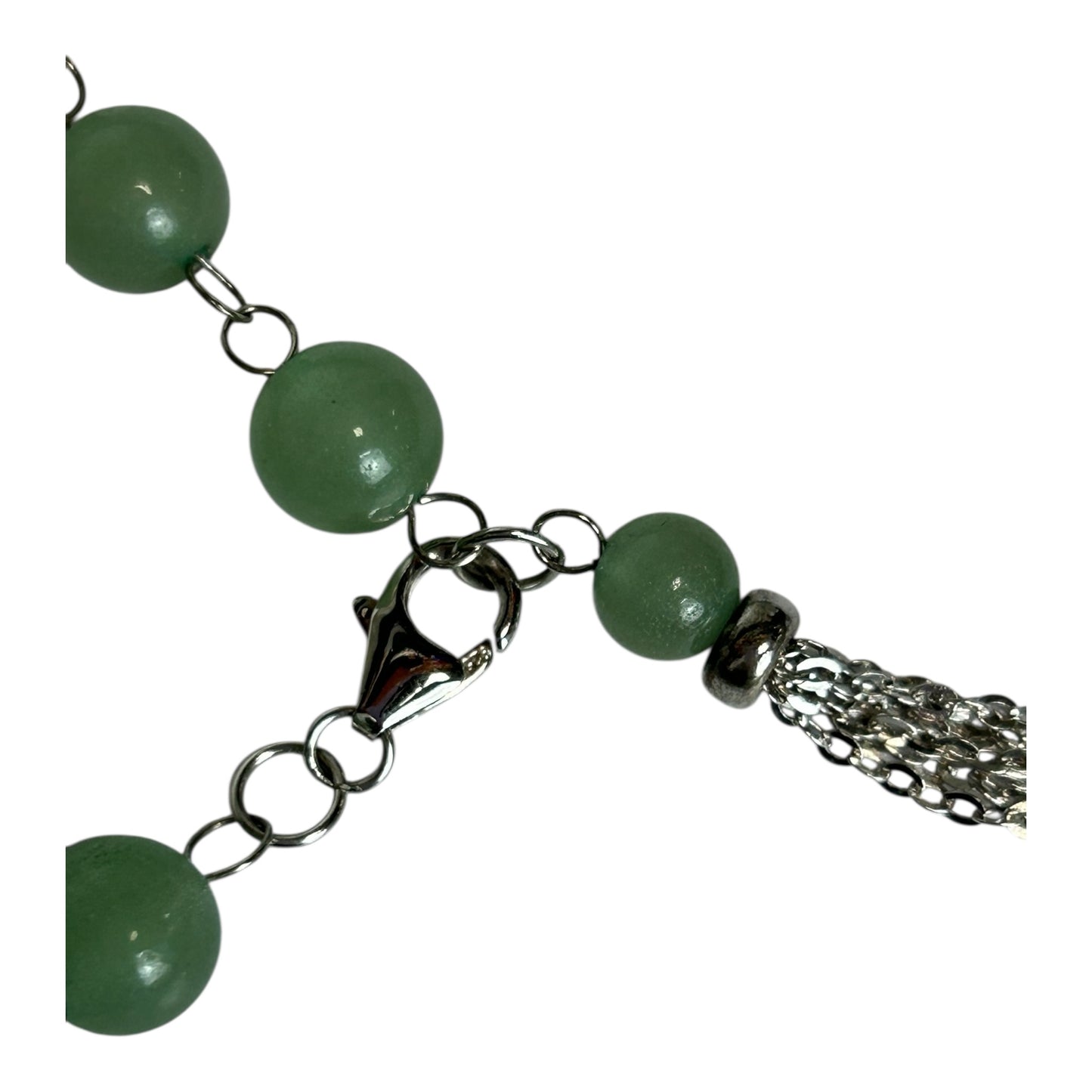 Silver Beaded Bracelet