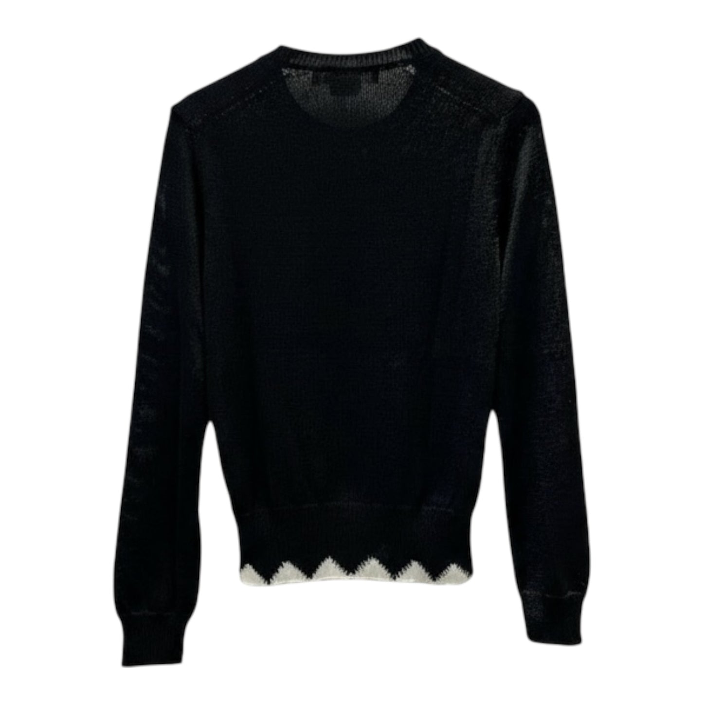 Two-tone Knit Sweater size Small