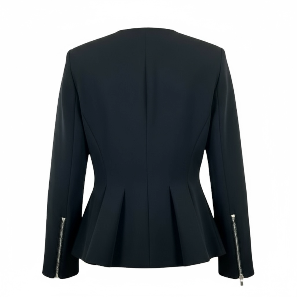 Zip Up Blazer sz L NWT