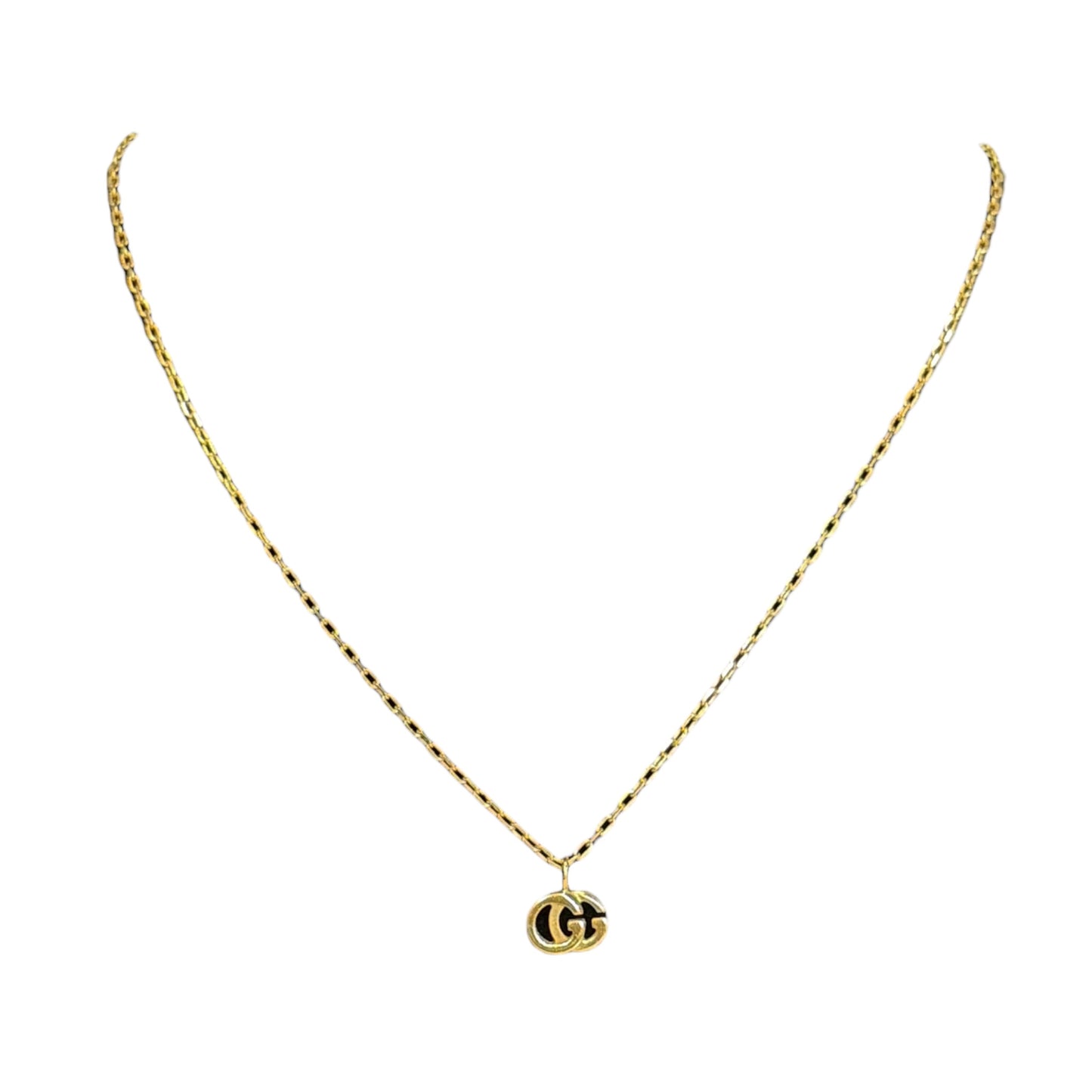 18k Running G Necklace