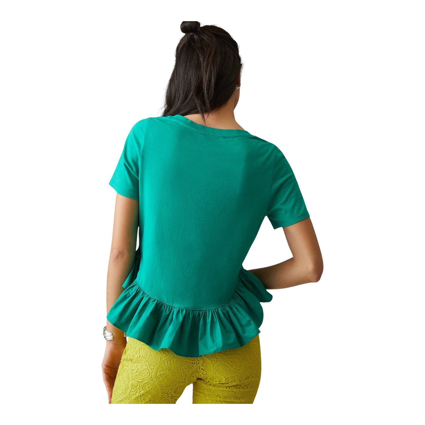 Ruffle Hem Top size Medium