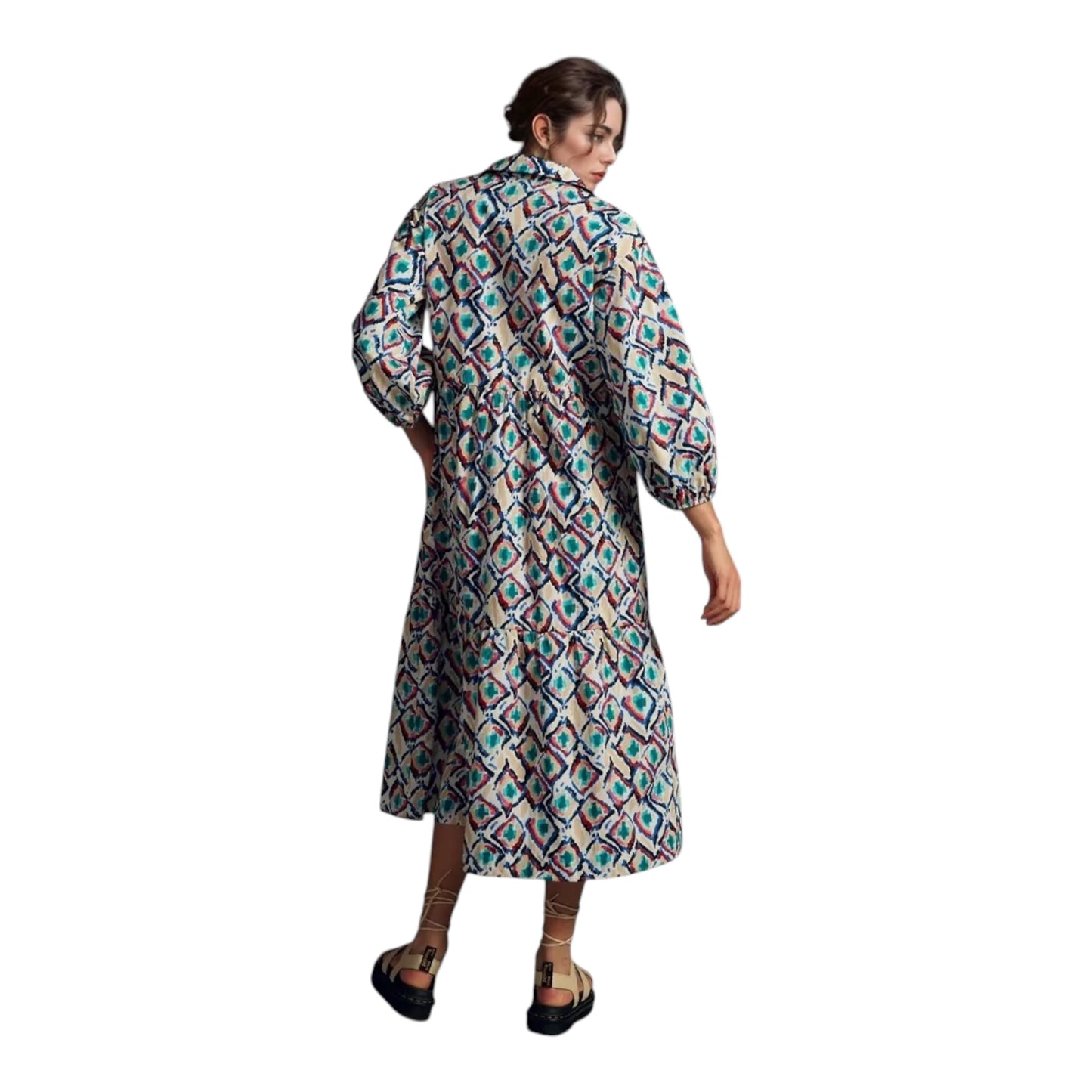 The Bettina Tiered Midi size XSmall