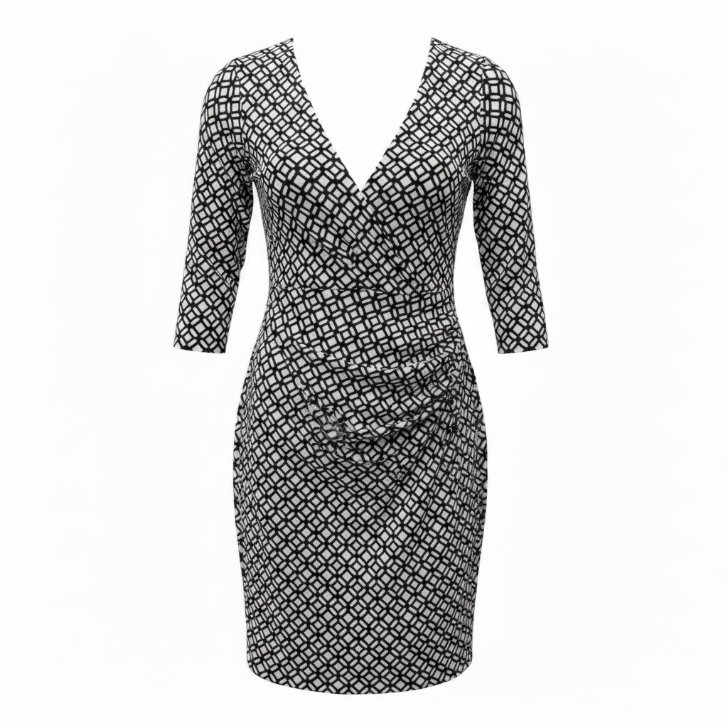 Geometric Print Dress size 16