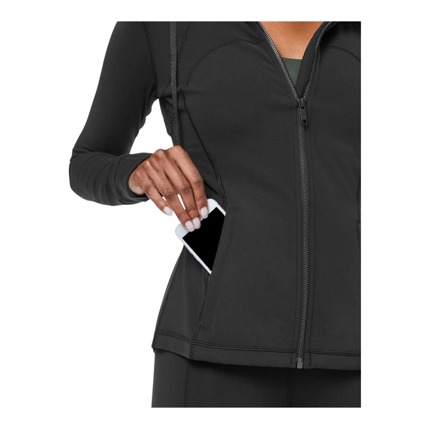 Hooded Define Jacket size 8