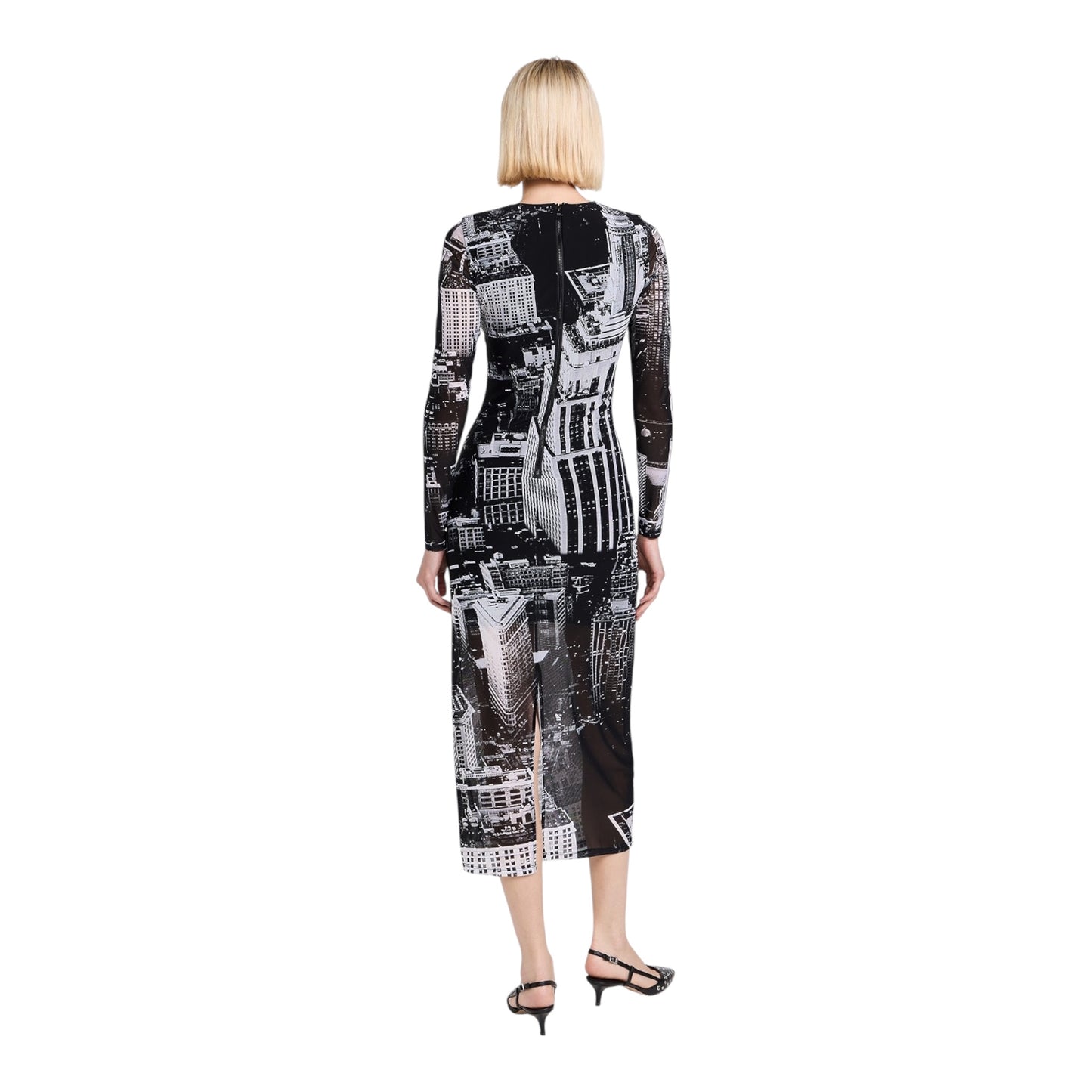 Delora City Print Dress size 14