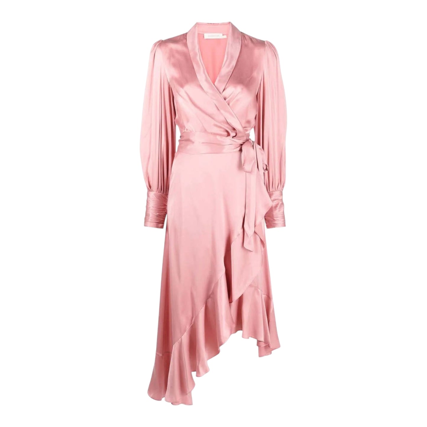 Silk Wrap Midi Dress size 3(Large)