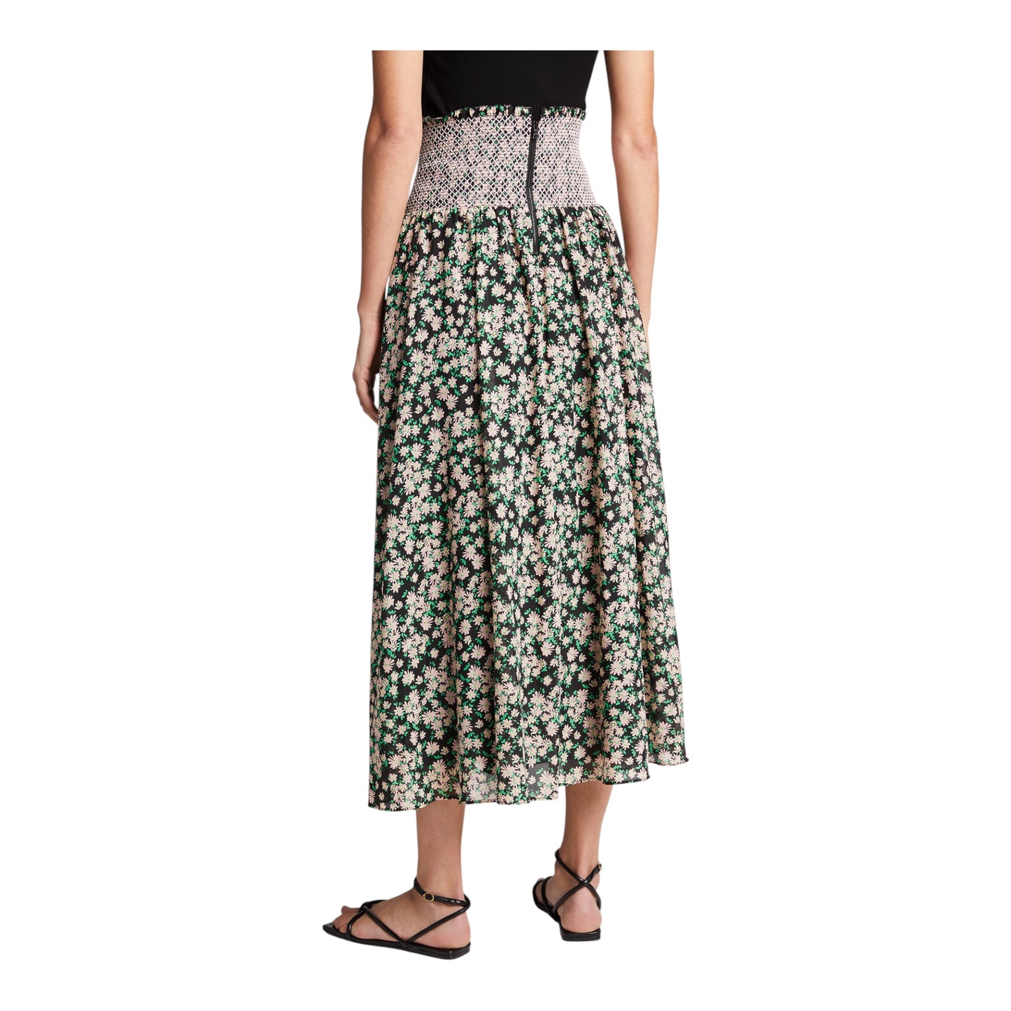 Cecil Smocked Convertible Skirt size Large