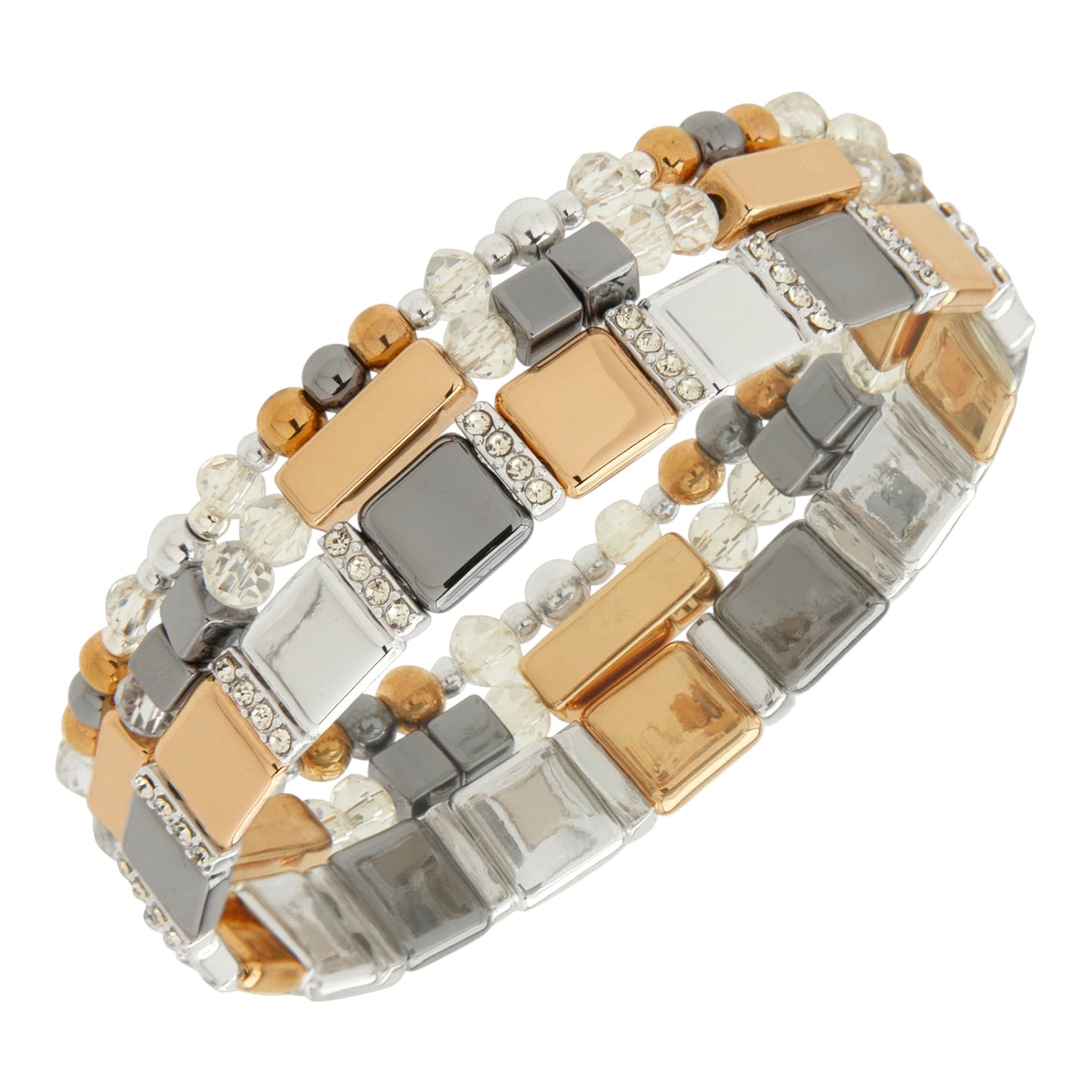 Beaded Stretch Bracelet Set NWT