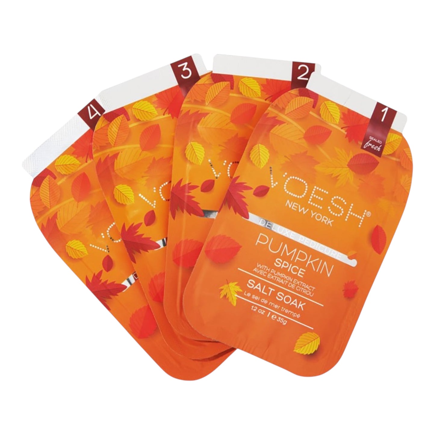 Pedi in a Box Deluxe 4 Step Pumpkin Spice