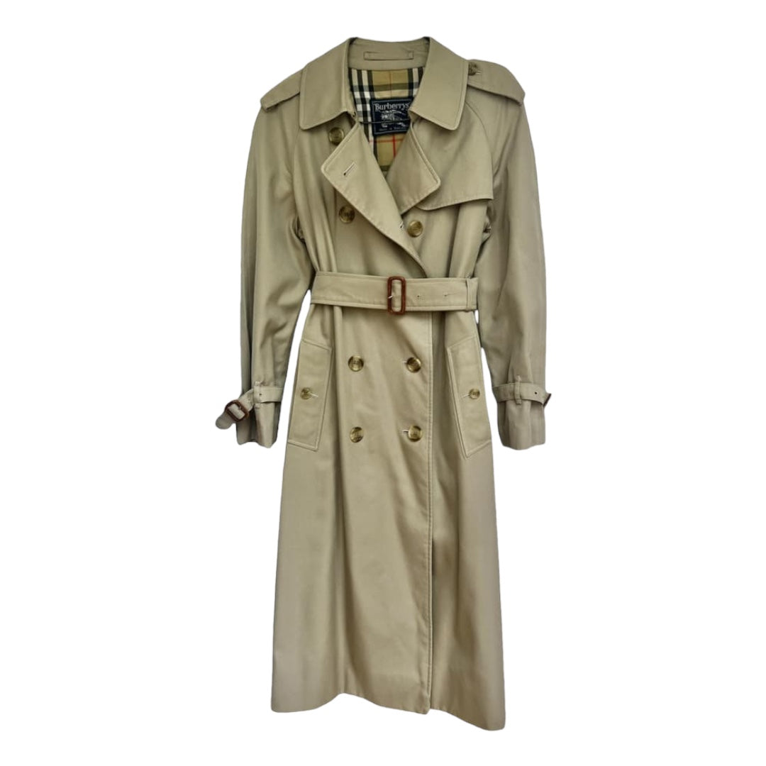 Vintage Trench Coat Size 14 Petite