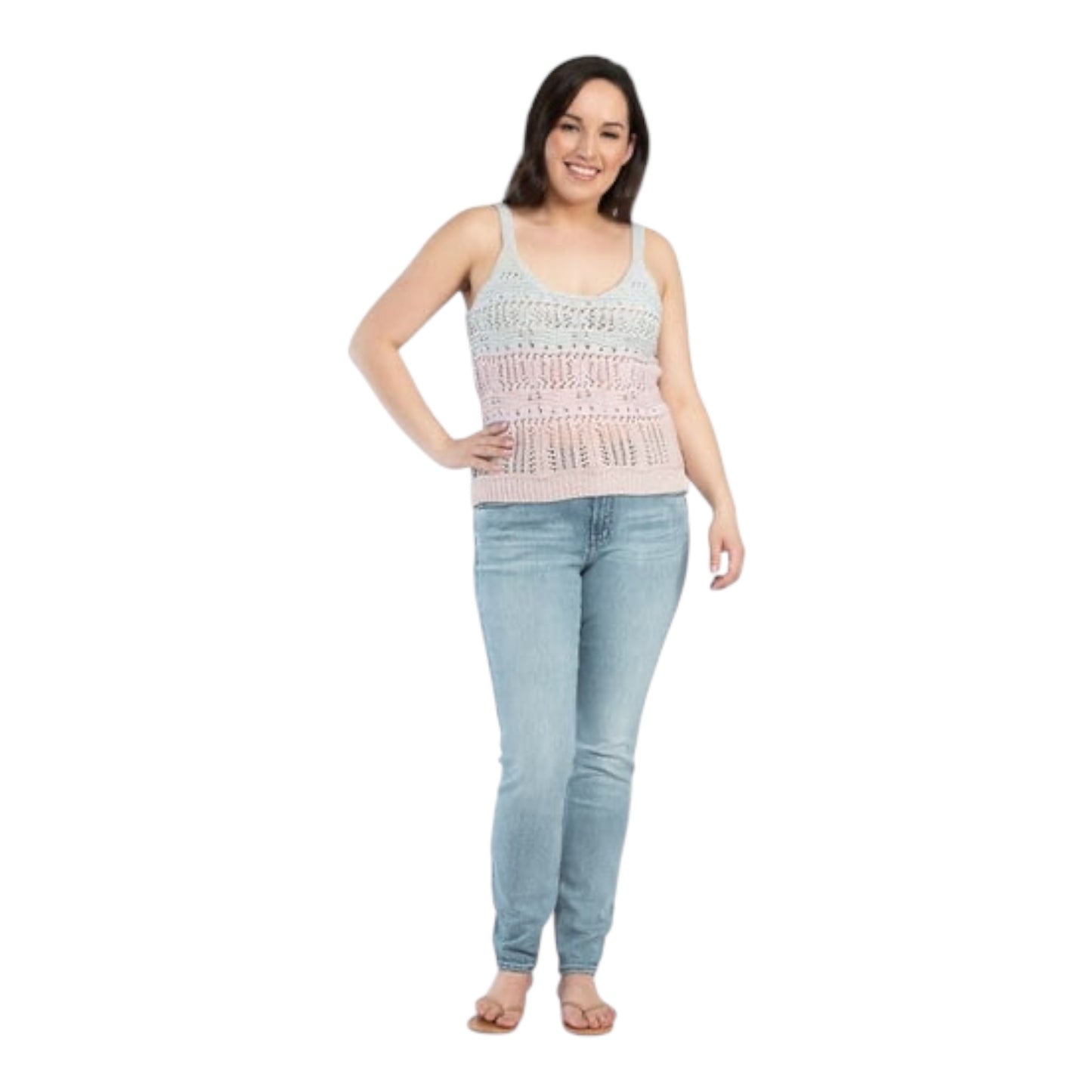 Ombre Sweater Tank Top size XSmall