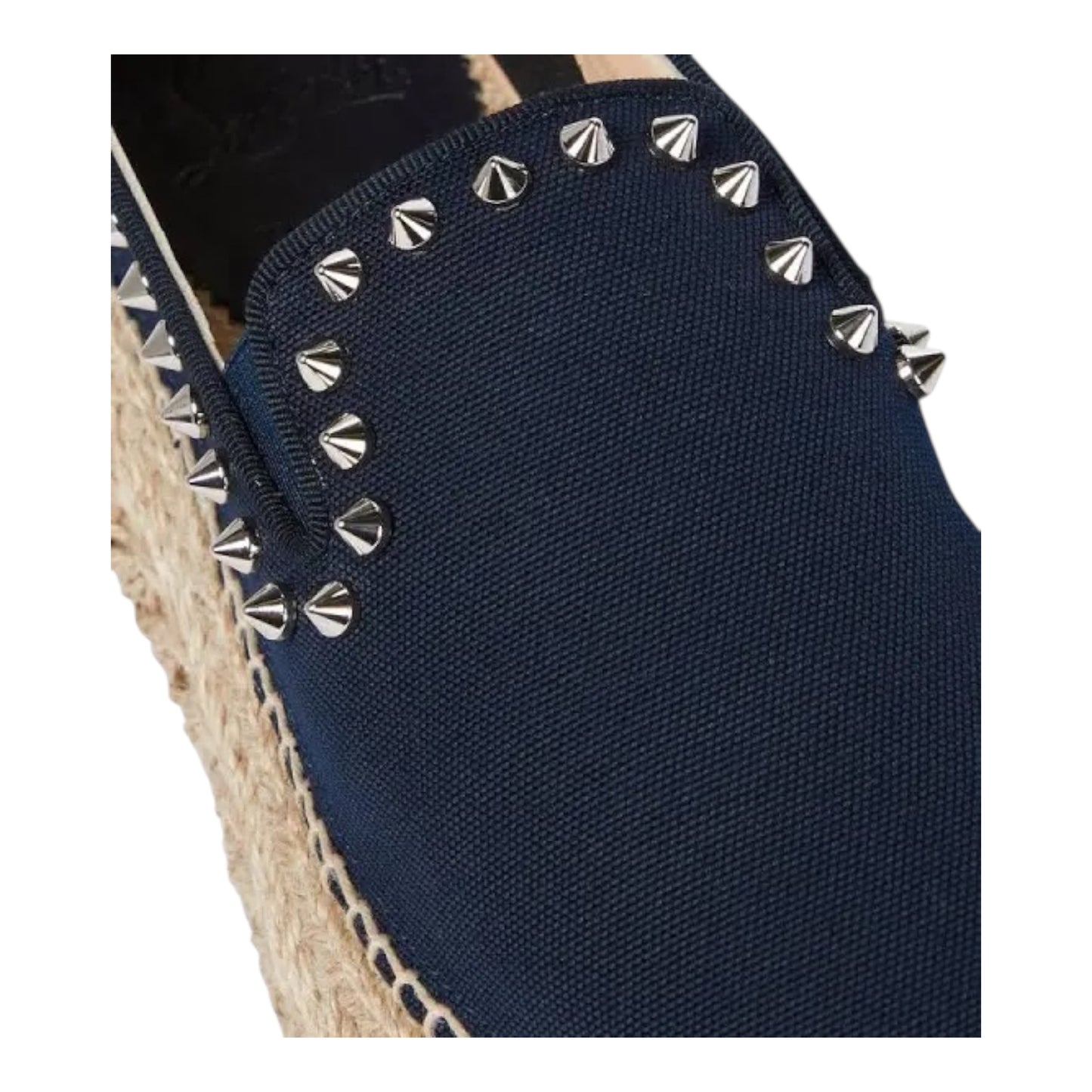 Espaboat Spiked Canvas Espadrilles size 38