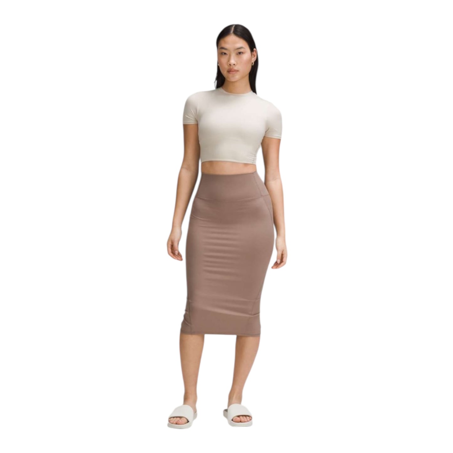 Nulu Slim-Fit High-Rise Skirt size 4