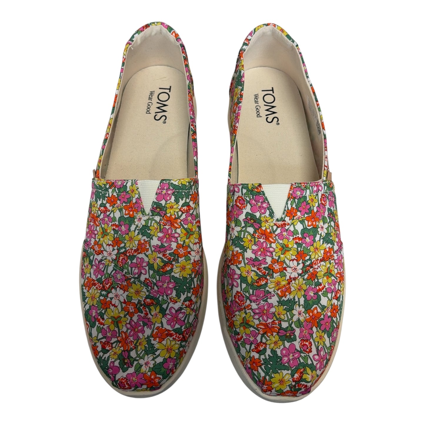 Floral SlipOn Shoes size 9