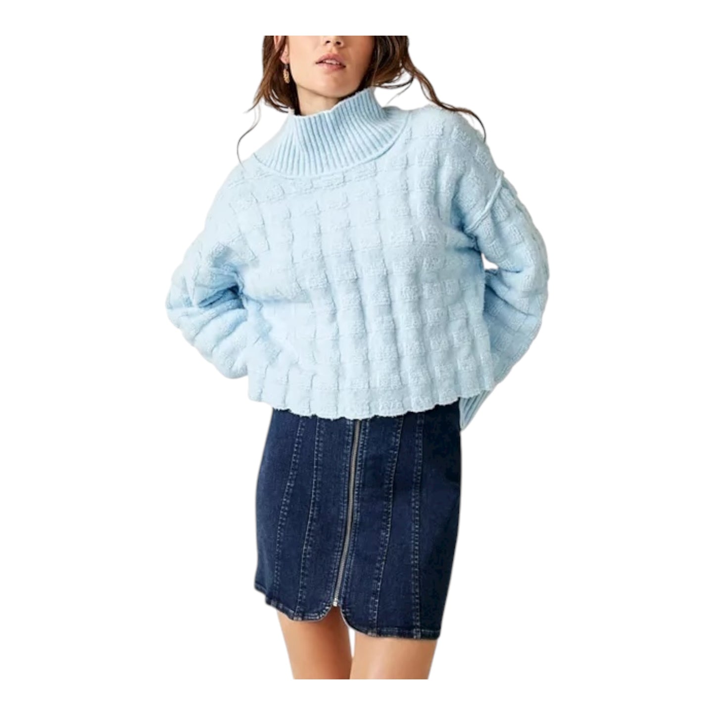 Soul Searcher Mock Neck Sweater size Medium