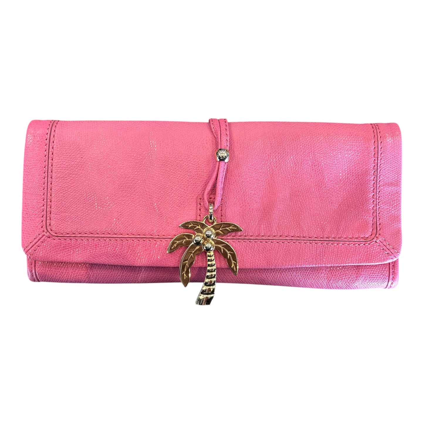 Palm Tree Charm Clutch