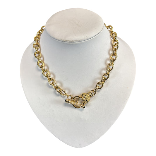 Crystal Leopard Necklace