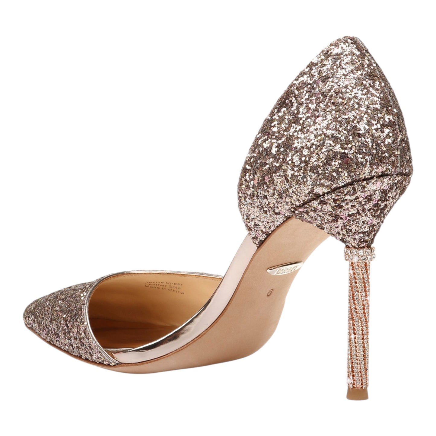 Ozara Glittered Evening Pump size 5.5
