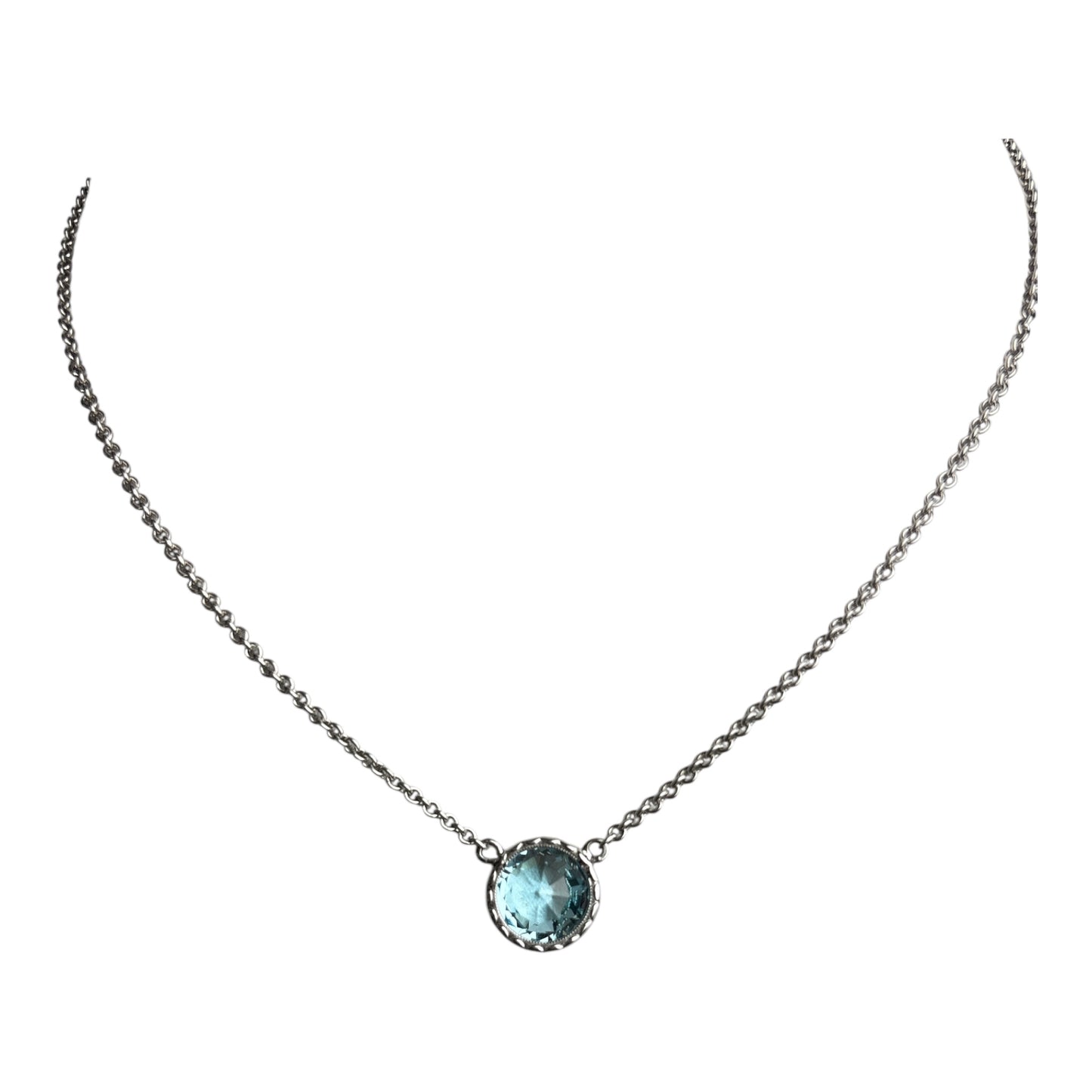 Island Rain Pendant Necklace