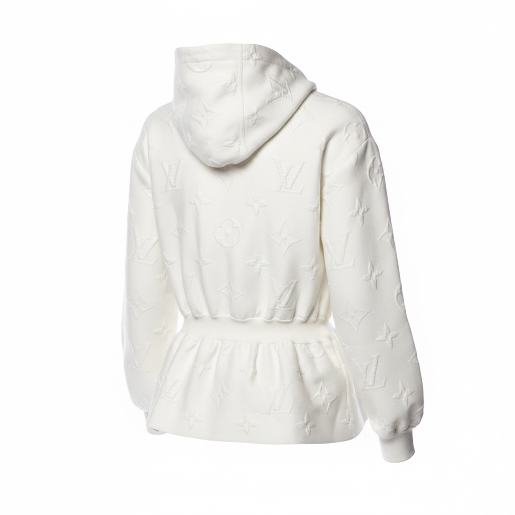 3D Monogram Hoodie size Medium