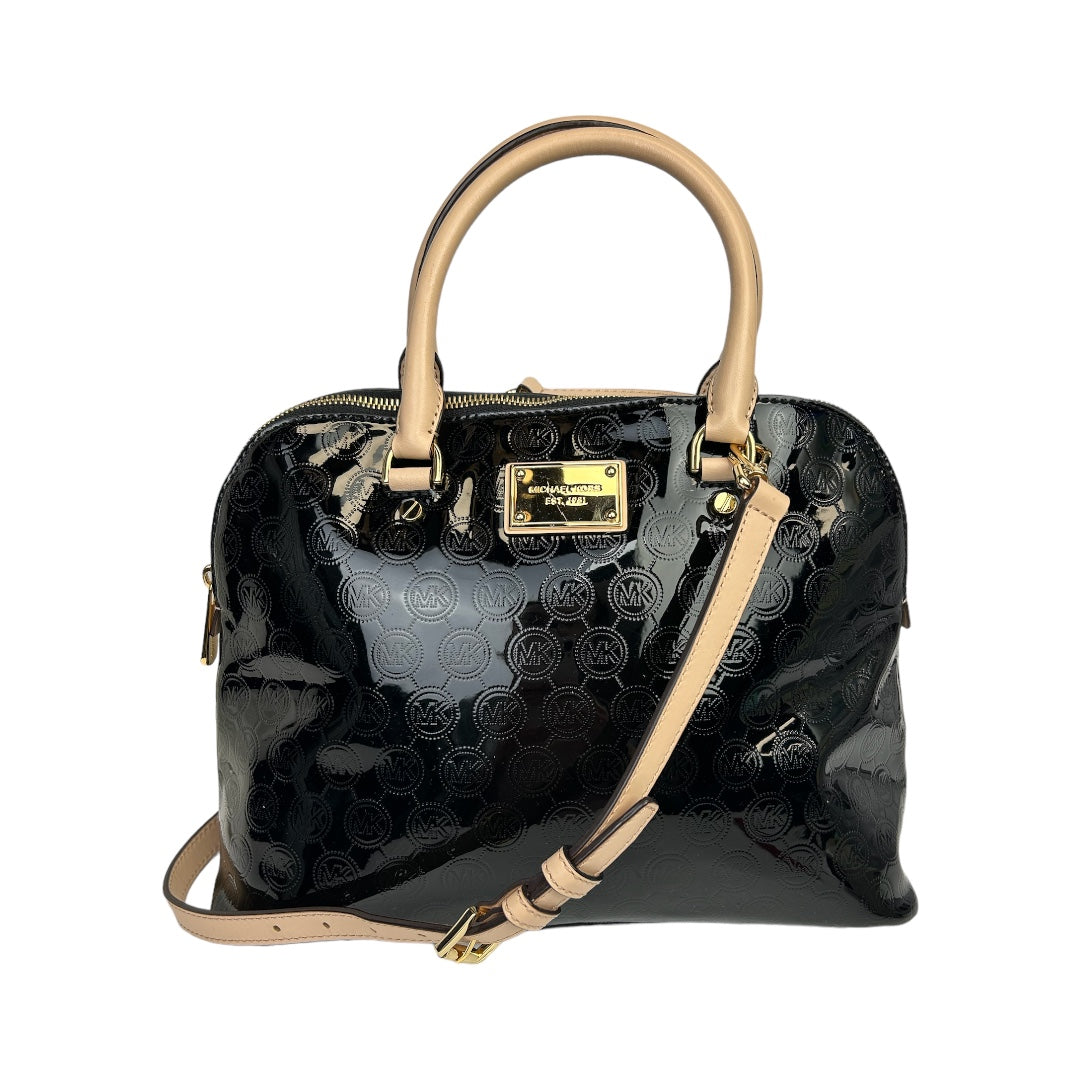 Patent Leather Dome Satchel
