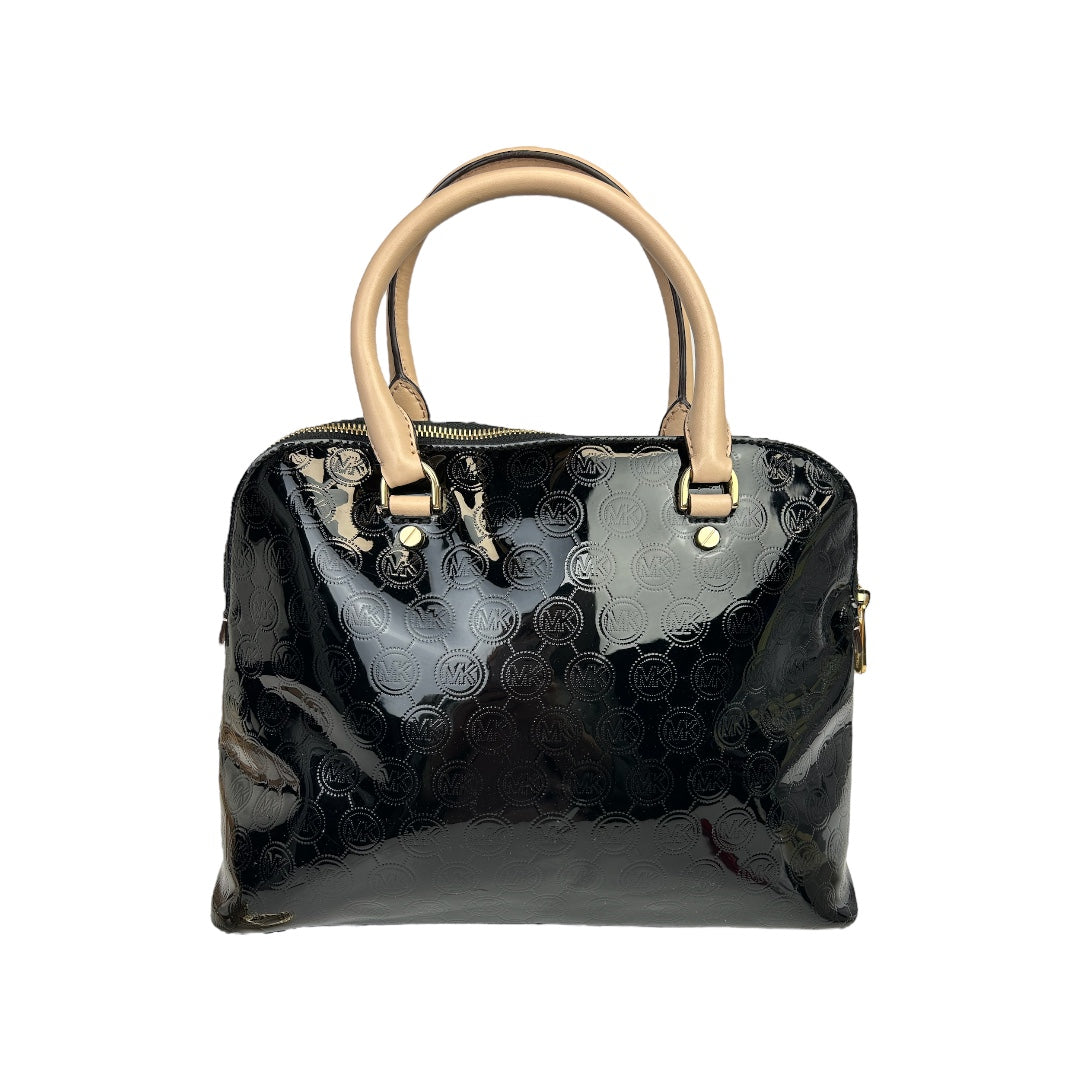 Patent Leather Dome Satchel