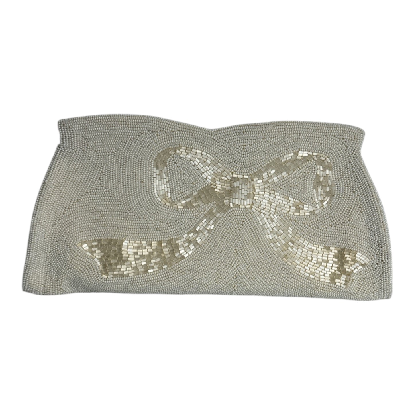 Vintage Beaded Bow Clutch