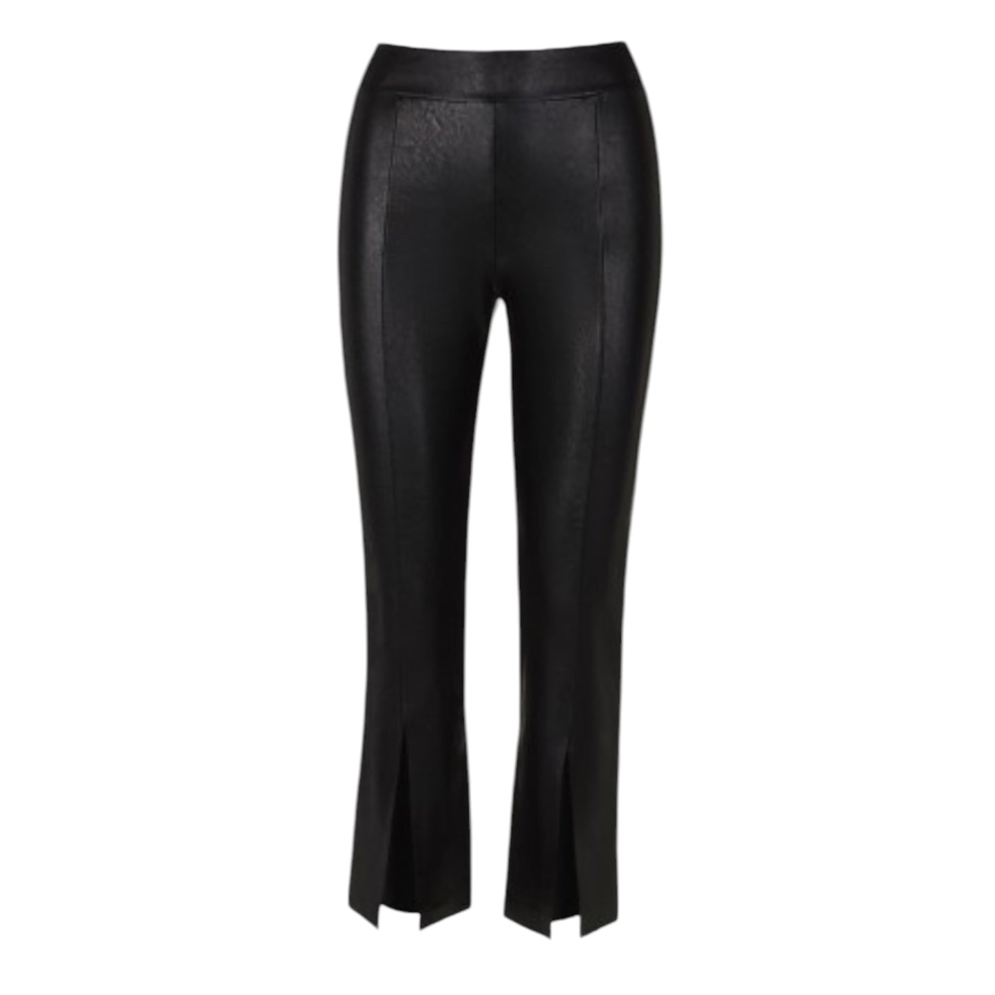 Faux Leather Split Front Pant size Large
