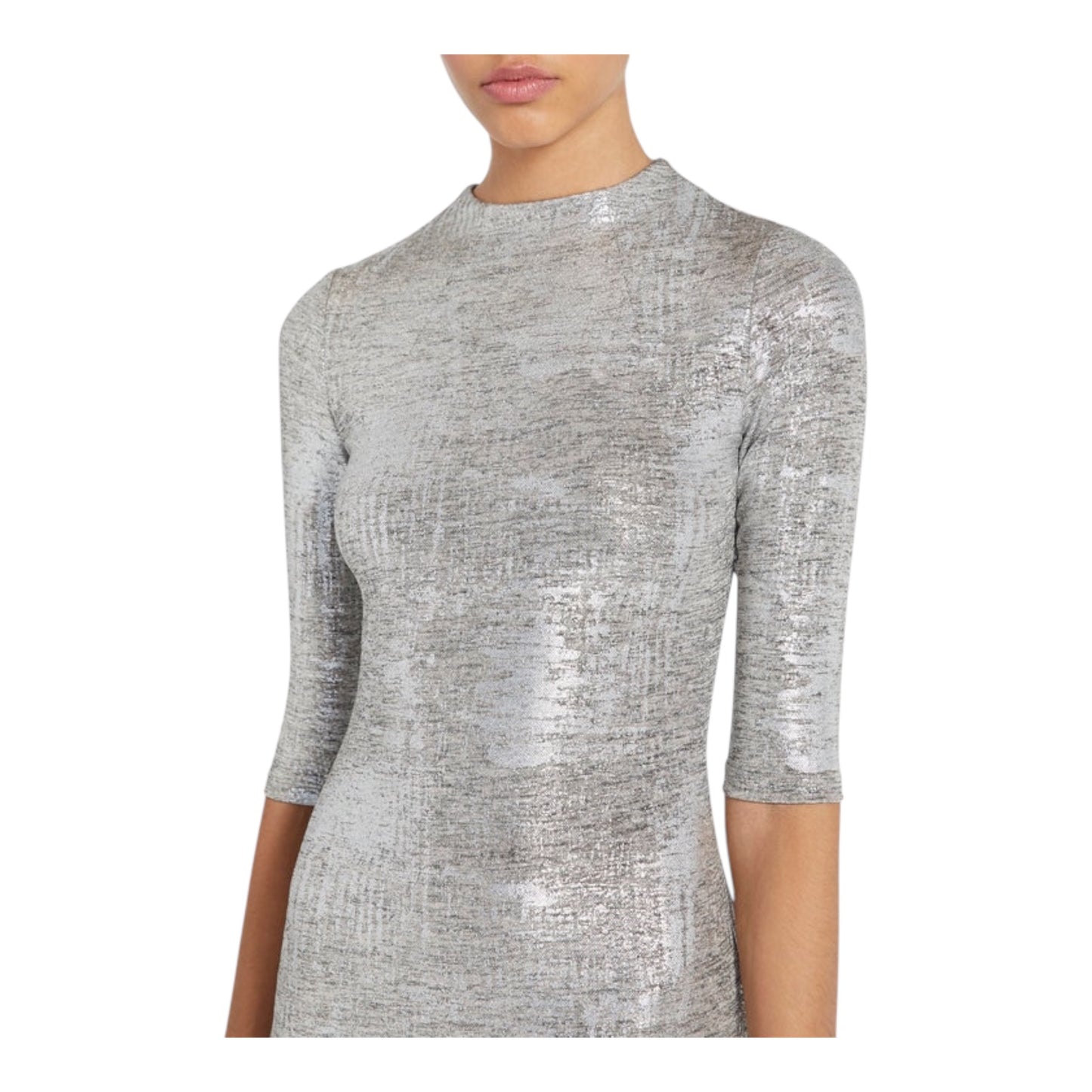 Debora Fitted Mock Neck Dress size 2