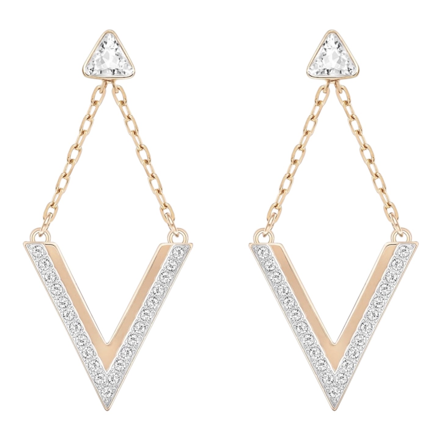 Delta Pierced Earrings WB