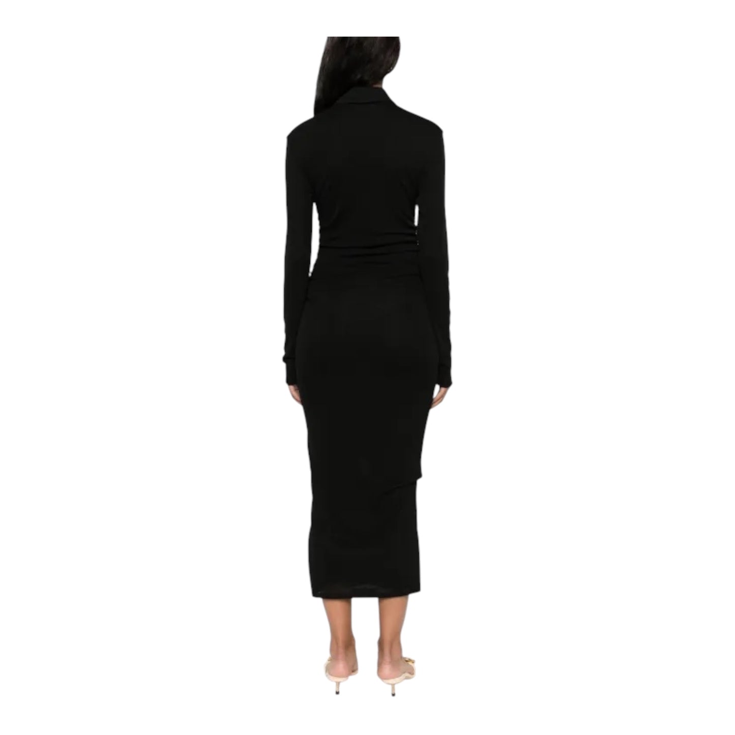 Verity Ruched Maxi Dress size Medium