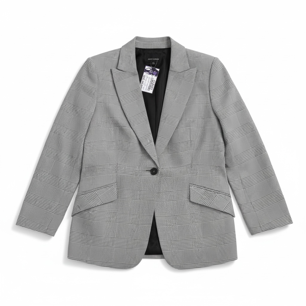 Houndstooth Blazer size 12