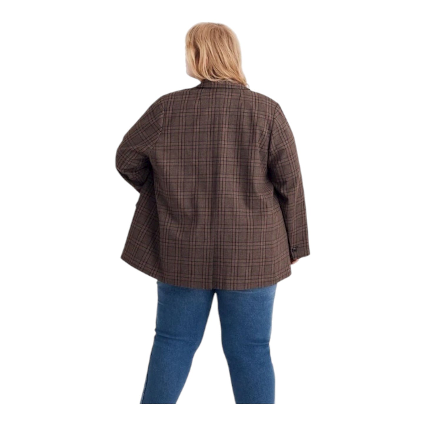 Hedden Plaid Blazer size Large