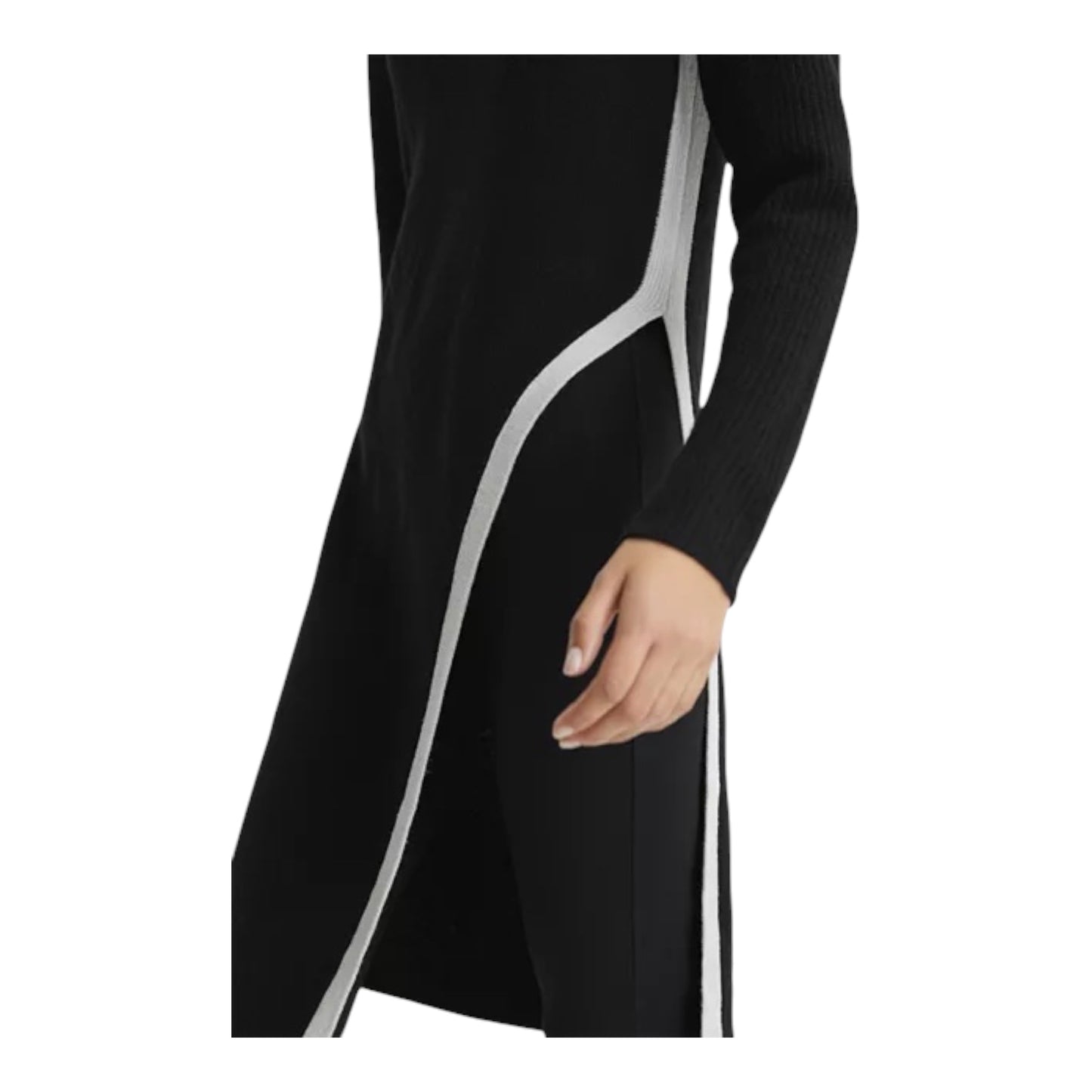 Elle Color Blocked Turtleneck Tunic size XLarge