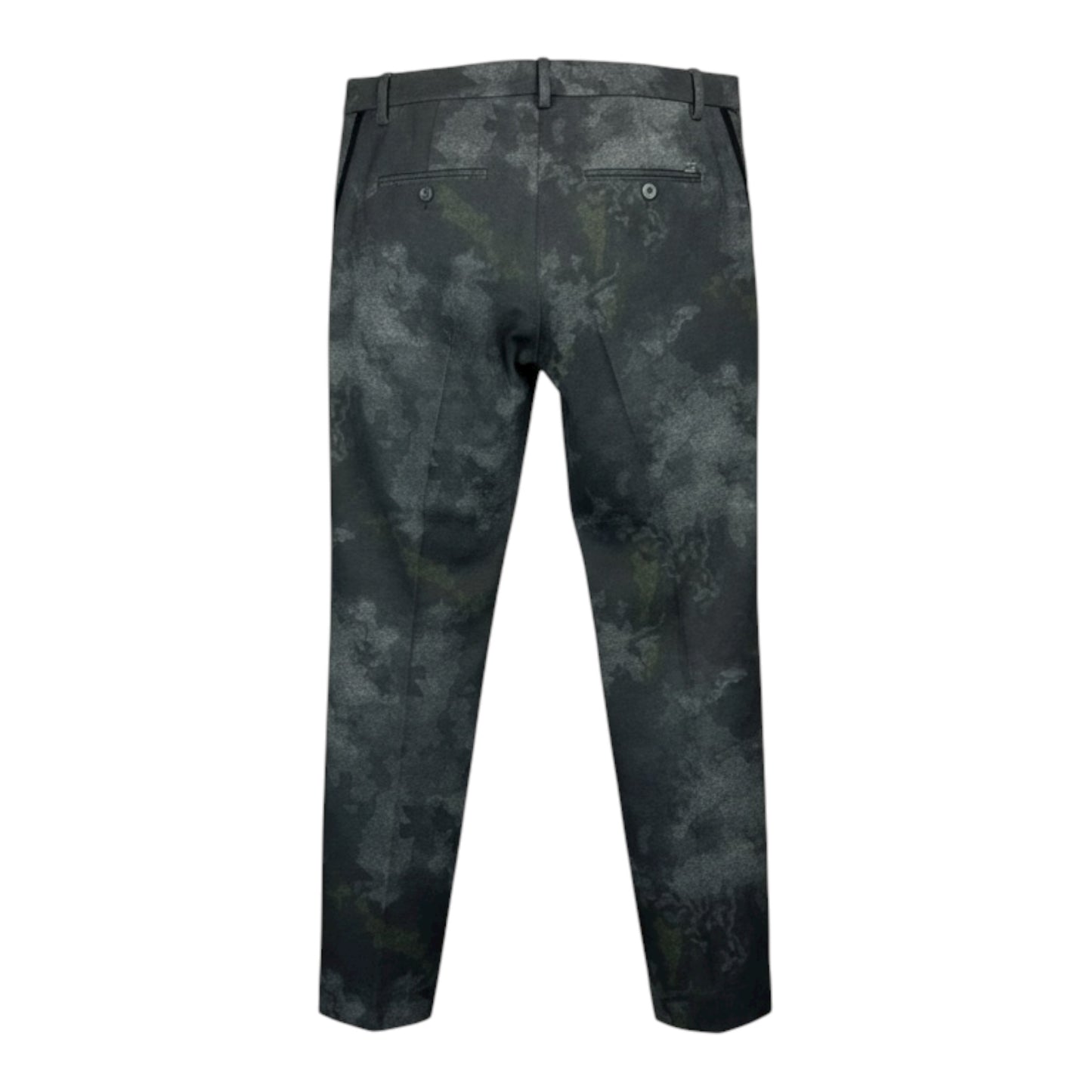 Floral Tuxedo Stripe Pants size 42