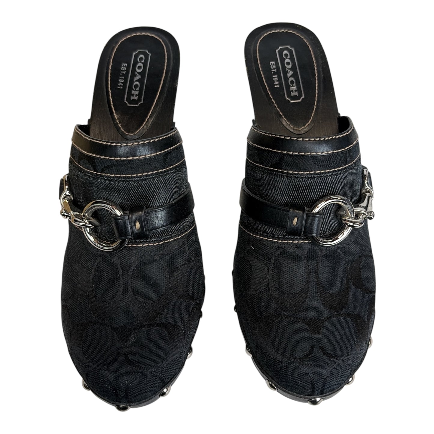 Sutton Canvas Clogs size 8