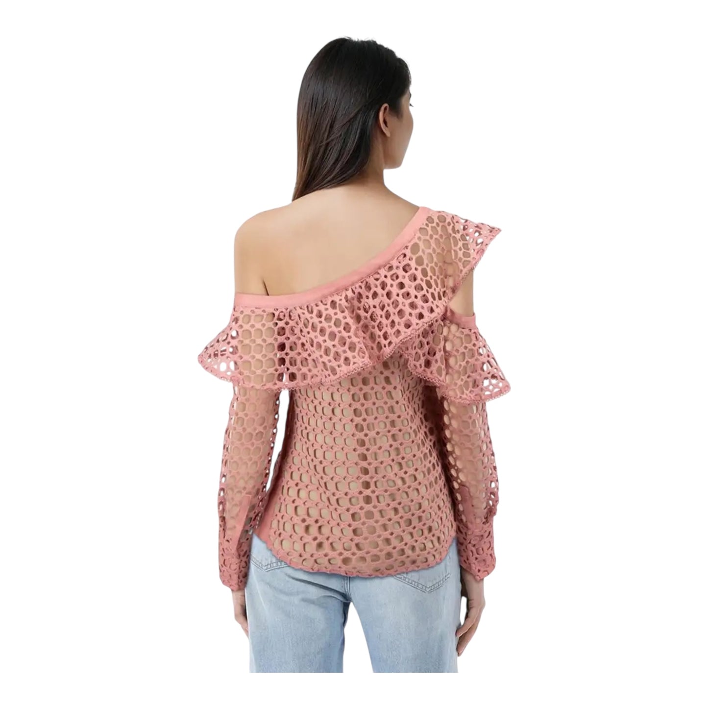 Lace Off the Shoulder Blouse size 6