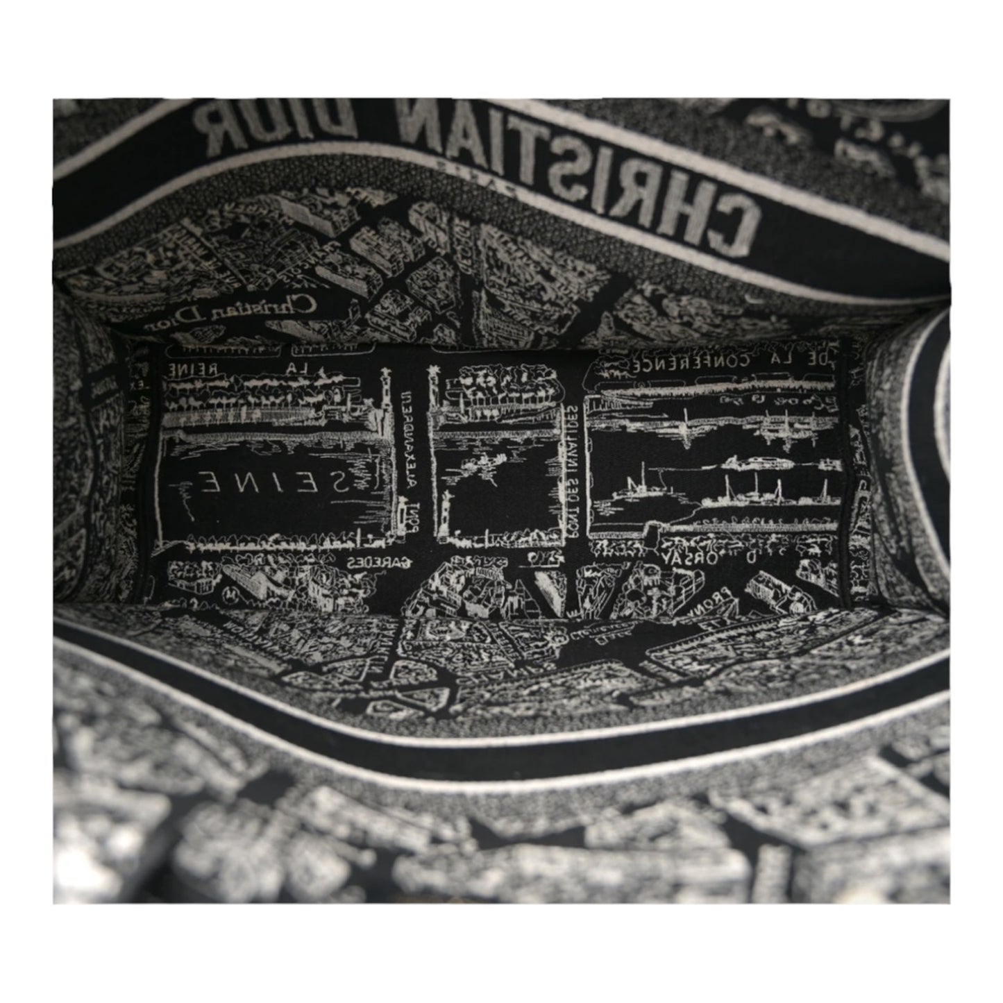 Plan De Paris Medium Book Tote
