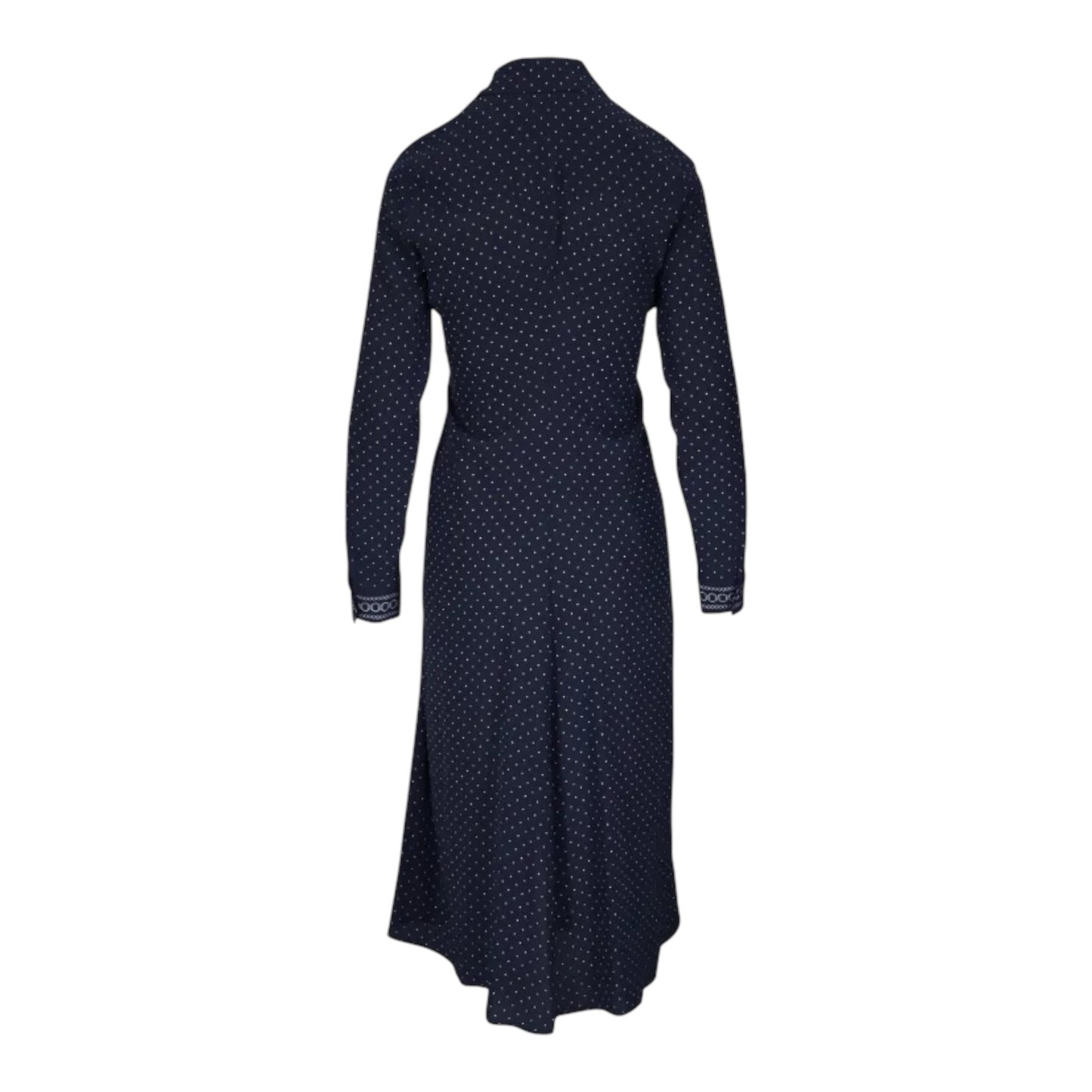 Lex Polka-Dot Midi Shirt Dress size 6