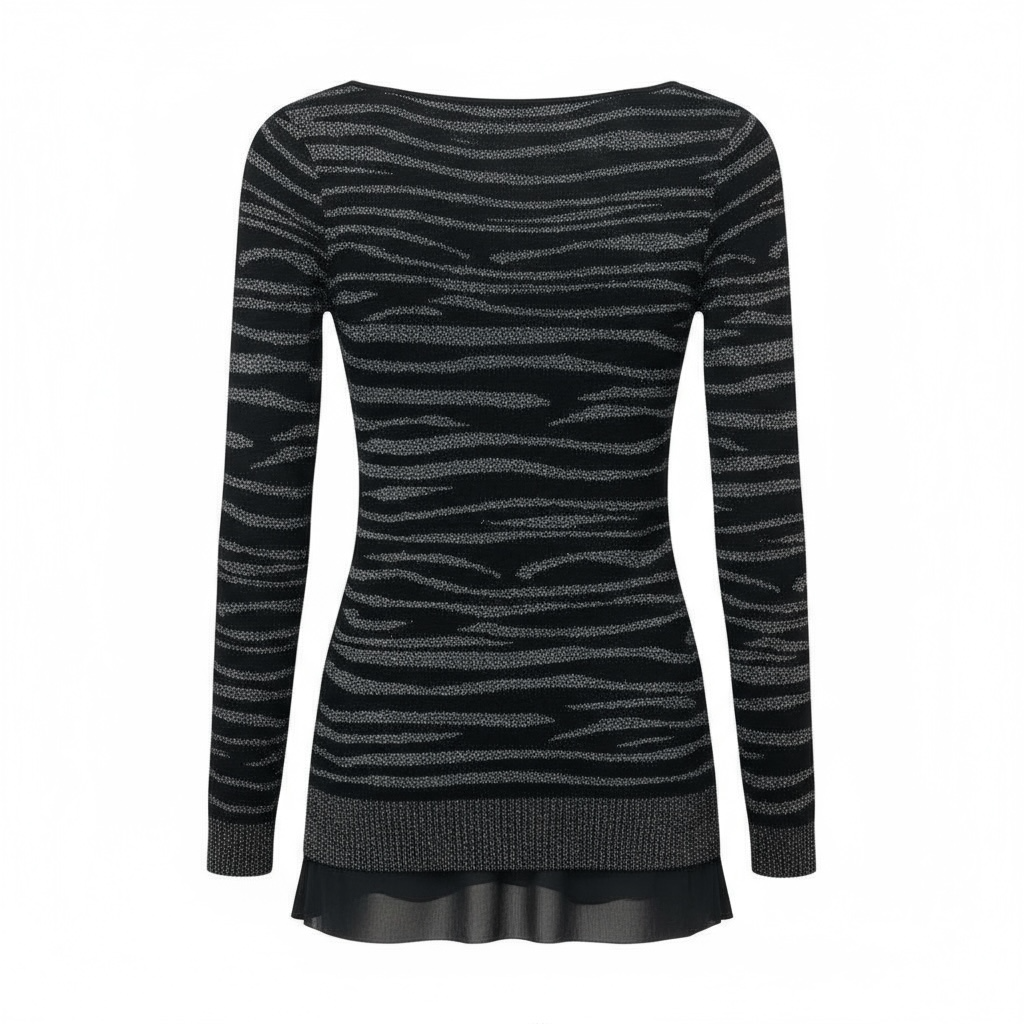 Sparkle Zebra Top size XXS