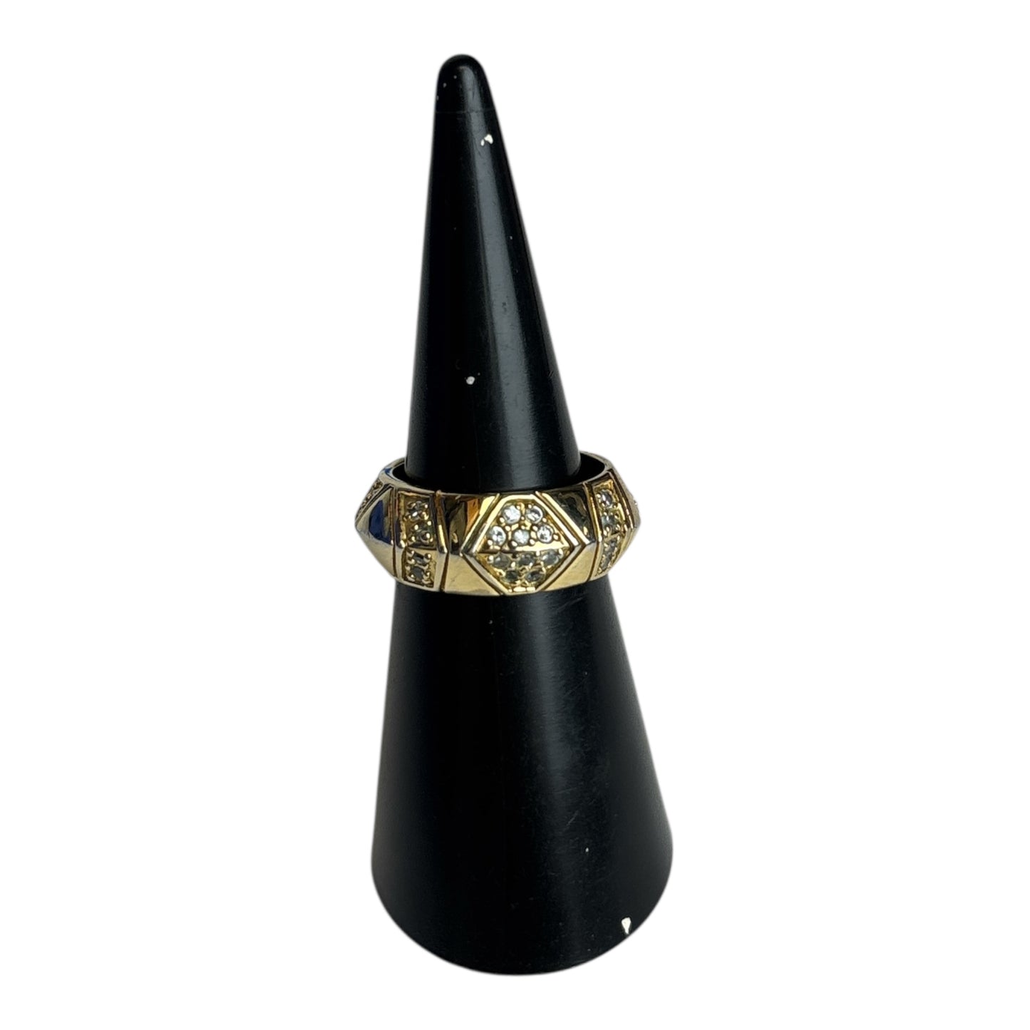 Pave Thick Stack Ring size 6