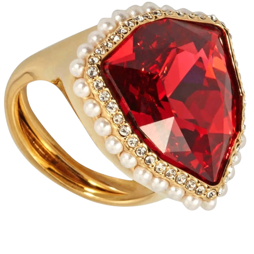 Lucky Goddess Ring size 8 NEW IN BIX
