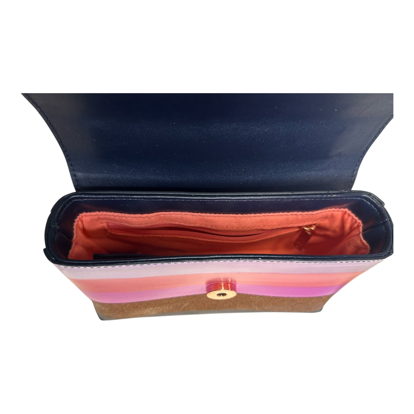 Orchid Mosaic Stripe Mini Crossbody