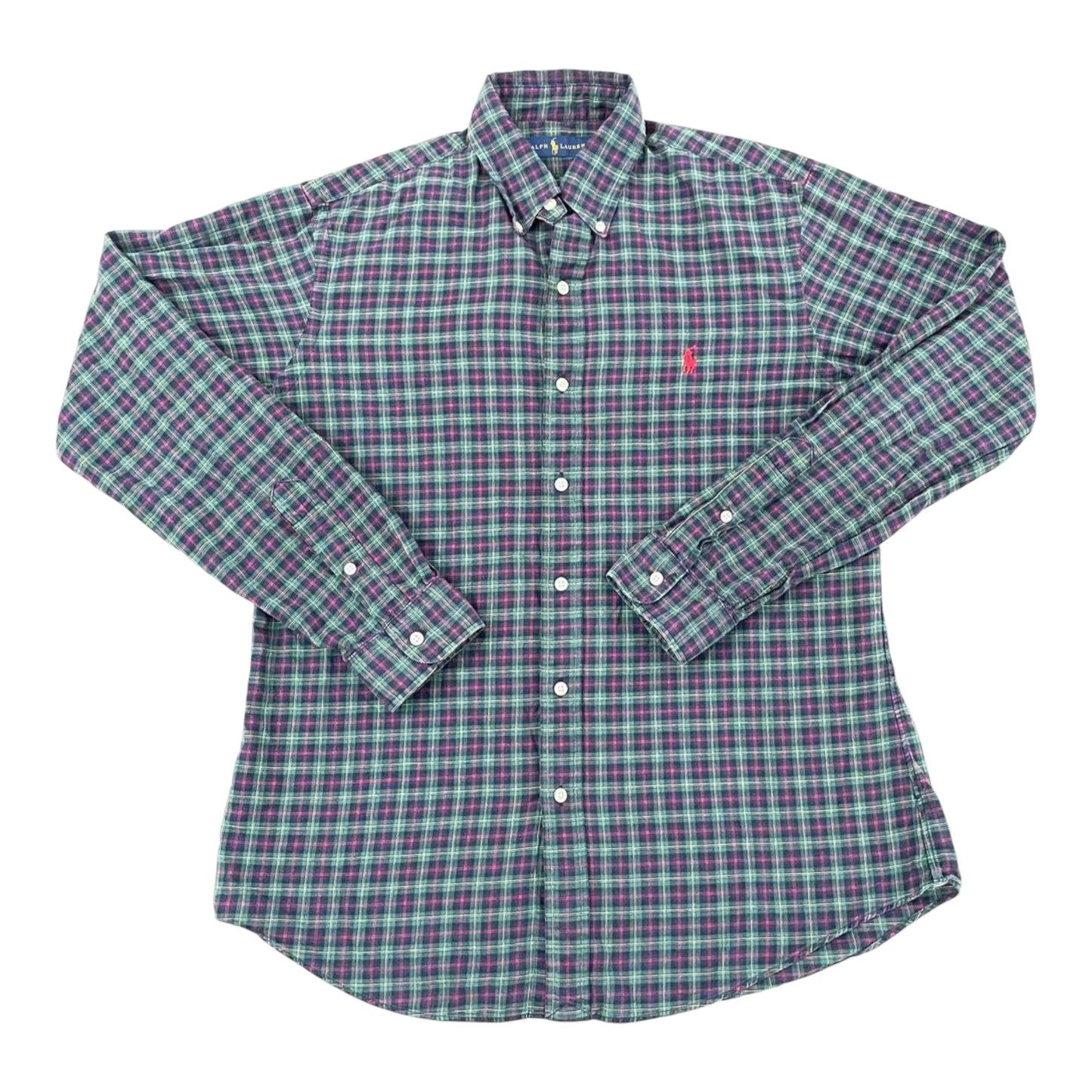 Plaid Button Down size Large